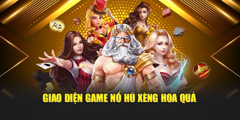 Giao diện game nổ hũ xèng hoa quả